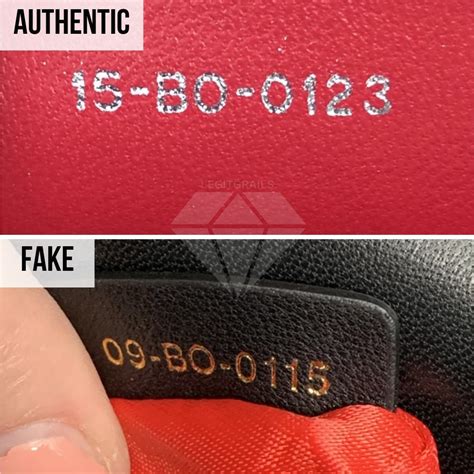 dior serial number meaning|how to check for Dior bag.